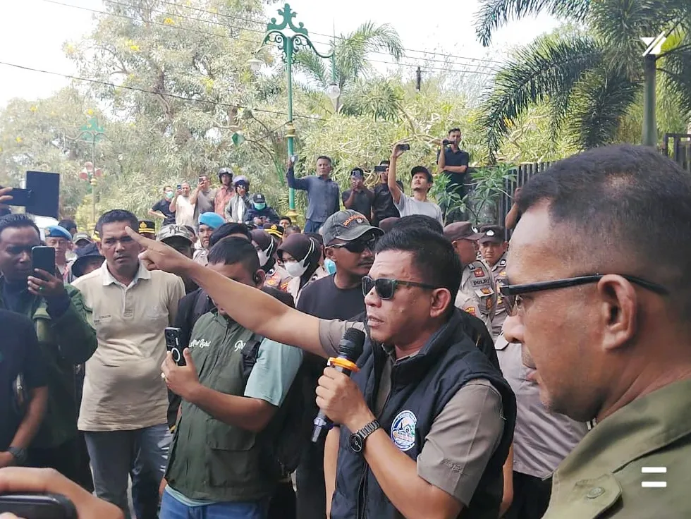 Foto: Ketua Aliansi Pers Rehab Rekon, Masri